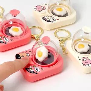 조선문방구 순덕이 달걀 뒤집기 키링