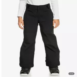 퀵실버키즈  주니어 레귤러핏 스키복 팬츠 블랙 (KD51PS020KVJ)