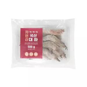 [냉동][국산] 자연산 대하 (500g/팩)