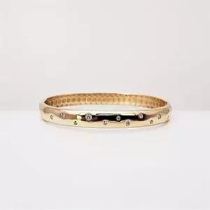 14k 18k 에스텔 모이사나이트 뱅글 팔찌 랩 다이아몬드 링팔찌 5.8mm