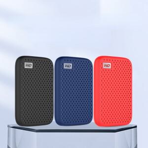 WD Western Data My Passport 동반 SSD 에디션 실리콘 케이스 모바일 솔리드 스테이트 드라이브 보호 케이