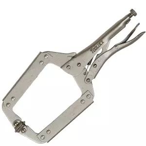 툴럭 C형 바이스그립 T14SP/ 철판 용접 락킹플라이어 클램프