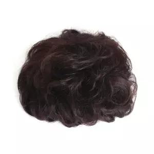 60대 엄마정수리 볼륨 똑딱이가발 다크브라운 악세사리 여성헤어 부분