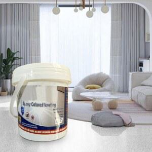 방수 에폭시 바닥 셀프 페인트 수성 고광택 레벨링 타일 모래 대리석 컬러 효과