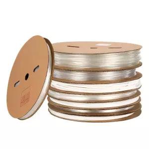 전선보호대 10m 투명 열수축 튜브 랩 와이어 키트 21 케이블 절연 폴리올 1-50mm