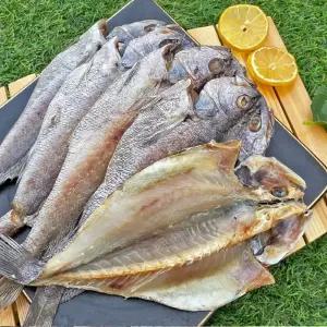 국내산 쫄깃하고 담백한 손질 반건조 민어 1세트(4미) 보양식 생선구이