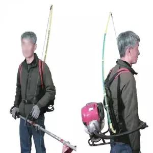 예초기 작업봉 도우미 팔안아픈 견 안면보호 예초기날 예초기 제초작업 팔 벌초 2싸이클