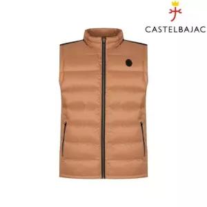 매장정품 CASTELBAJAC 까스텔바작 남성 로고 프린트 경량 구스다운 조끼 (BGDWVT201) 786237