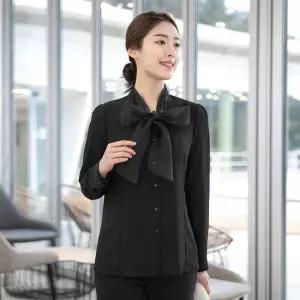 엄마옷 노방 타이 블라우스 1GHJ23660 중년여성 마담 60 70대  빅사이즈 할머니