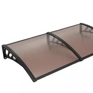 캐노피 비가림 현관 1m 차광 FRP 야외 차양막 덮개 단열재