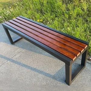 공원 벤치 의자 스테인레스 야외용 등받이 야외 버스정류장