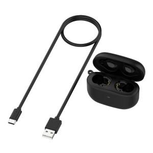 소니호환 링크버즈 S 헤드폰용 충전 케이스 배터리 박스 교체용 커버 이어폰