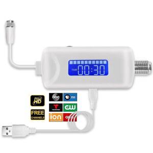 TV 안테나 증폭기 신호 부스터 4K/1080p TV용 25dBi 고이득 증폭기 저소음 조정 가능한 이득 및 타이머 USB 전원 디지털 신호 증폭기가 약한 신호를 증폭시키고 스마트 TV와 호환됩니다