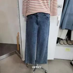 [올리비아하슬러] DP01 와이드데님 OHEFDP102 (44303457)