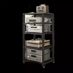 오디오랙 스피커다이 거치대 4단 인테리어 이동식