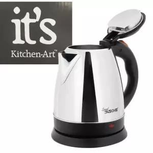 현이몰 키친아트 라팔 스텐레스 무선전기포트 1.5L 전기주전자 전자주전자 전기제품 전자포트