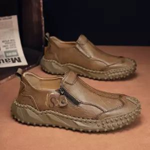 로퍼남자 남자캐주얼구두 수제 하루타 발편한 소가죽