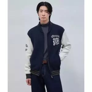 매장정품 빈폴 BEANPOLE MEN 알파카 혼방 스태디움 카디건 네이비 (BC495AC51R) BC495AC51R 227701