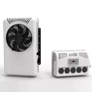 대형 트럭 주차 냉동 차량 쉘 DC 에어컨 수정독립 전기 자동차