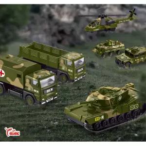 밀리터리 다이캐스팅 풀백 자동차 6p 토이 군인 키덜트 어린이선물 자동차모형 탱크