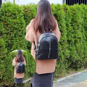 소가죽 여성 백팩 고급스러운 여자 숄더백 데일리 캐주얼 여행용 가죽가방