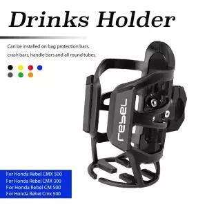자전거프레임 혼다 호환 반란군 Cmx 500 300 Cm500 cm300 Rebel500 CMX300 바이크 오토바이 CNC 음료 물병