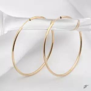 리본 파이프 빅링 심플 원터치링 14k 기본 (WFJ5A1U)