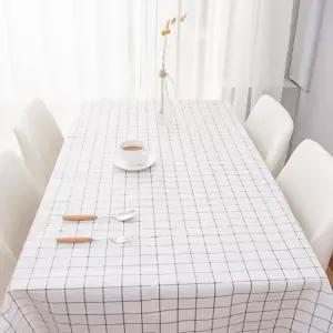 체크 테이블보 캠핑 파티 방수 테이블커버 식탁보 (WFJ5PA4)