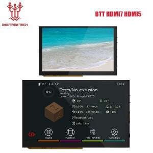 BIGTREETECH HDMI7 V1.2 터치 스크린 5/7 인치 IPS 디스플레이 라스베리 파이 4 Manta M8P 보드 용 3D 프린