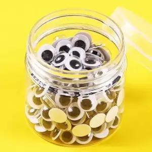 미술교육눈알스티커 DIY 점착식 10mm 붙이는 장난감눈부자재 (WFJ5LJS)
