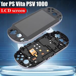 터치스크린프레임이 된 LCD 디스플레이 터치 스크린 패널   호환 PS 비타 1000용  교체용