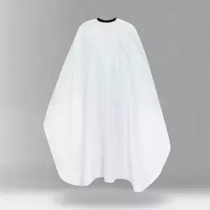 헤어샵 방수 미용 가운 화이트 커트가운 염색가운 소프트웨어가운