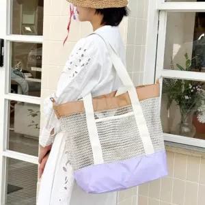 비치백 브랜드백 메쉬백 네트백 비치백 토트백 쇼퍼백 (WFJ5QPO)