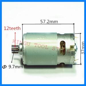 BOSCH 2 609 120 259 GSR12V GSR12-2 GDR12V GSB12VE-2 용 12 Teeth 교체 모터 DC 12V