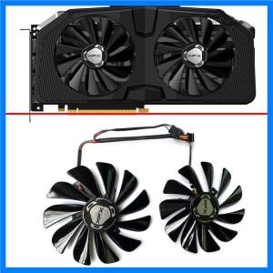 냉각 선풍기 그래픽 비디오 카드 선풍기 XFX Radeon RX 5600 5700 XT RAW II 95mm 4 핀 FDC10U12S9-C CF101