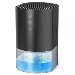 욕실, 침실, 기숙사, 가정, RV, 옷장, 옷장, 사무실용 소형 제습기, 자동 꺼짐 기능, 자동 해동, 다채로운