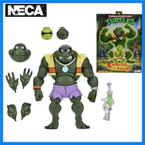Neca 54313 장난감 십대 돌연변이 닌자 거북이 늪의 거인 10'' 액션 피규어 장식 선물 오리지널 인형 컬렉
