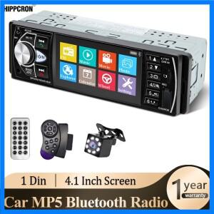 Hippcron 자동차 라디오 1 Din Autoradio 4022D Bluetooth 4.1 