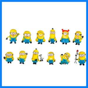 새로운 12개/세트 카와이 미니언즈 피규어 장난감 3D 눈 디스패셔블 미니언즈 액션 피규어 클래식 장난감