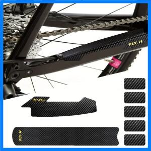 자전거 체인 가드 및 프레임 보호 테이프 스크래치 및 충격 방지 PU 스티커 MTB 및 로드 바이크용 장식 Sti