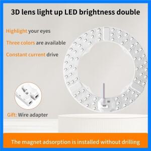 LED 패널 조명 220v-240v 천장 조명 LED 모듈 28w-96W 실내 천장 조명용 원형 링 교체 LED 조명 보드