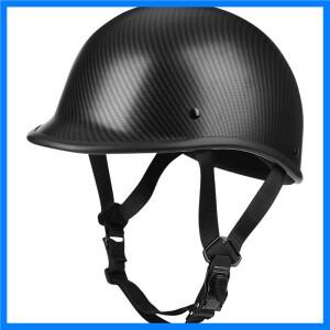 오토바이 오픈 페이스 헬멧 비니 크루징 해골 모자 오토바이 스쿠터 헬기에 대한 VGV 클래식 레트로 하프