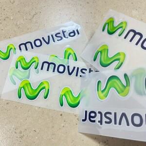 독특한 모비스타 디자인 스티커 컬렉션 헬멧 장식 냉장고 자석 자전거 프레임