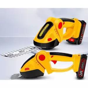 무선 미니 헤지트리머 충전식 잔디 전정기 정원용 예초기 트리머