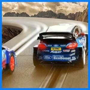 슬롯 자동차 아날로그 전기 레이싱 경주 차량 1 43 1/43 스케일 WRC 자동차 장난감 액세서리 Go Scalextric