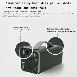 휴대용 발전소 110V/220V 150W-300W 배터리 야외 캠핑 비상 전원 공급 장치 태양광 발전기 가정용