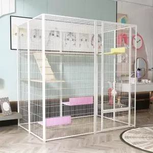 실내 철제 반려묘 애견 쉼터 고양이집 격리장 울타리 캣타워