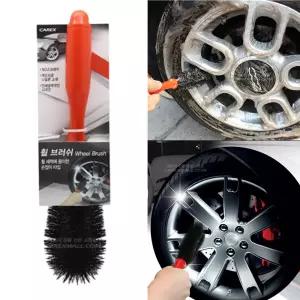 셀프세차 휠세척 브러쉬 손잡이솔 차먼지털이개 차량용청소 첫차 신차선물 자동차용