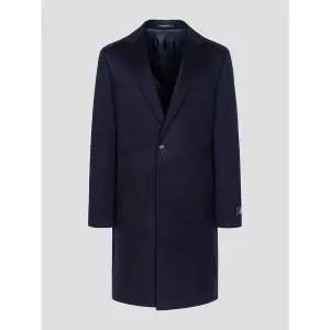 갤럭시(GALAXY) [24FW][Prestige] 캐시미어 솔리드 체스터 코트 네이비 (GA4930P03R)