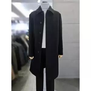 바쏘옴므 세이브존03 남자 블랙 울 셋인 롱 코트 WSAGZ4CJ27A (41932815)